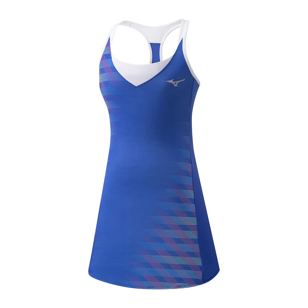 Vestido Mizuno Printed Mujer Azules Comprar BHAL-04782